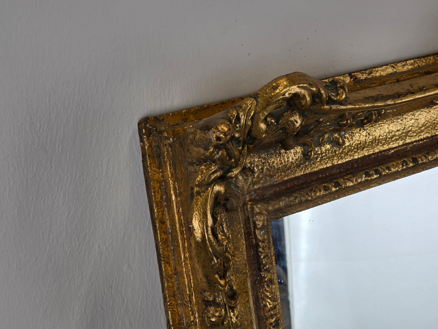 ANTIK SPIEGEL gold rahmen wandspiegel vintage vergoldet barock rokoko