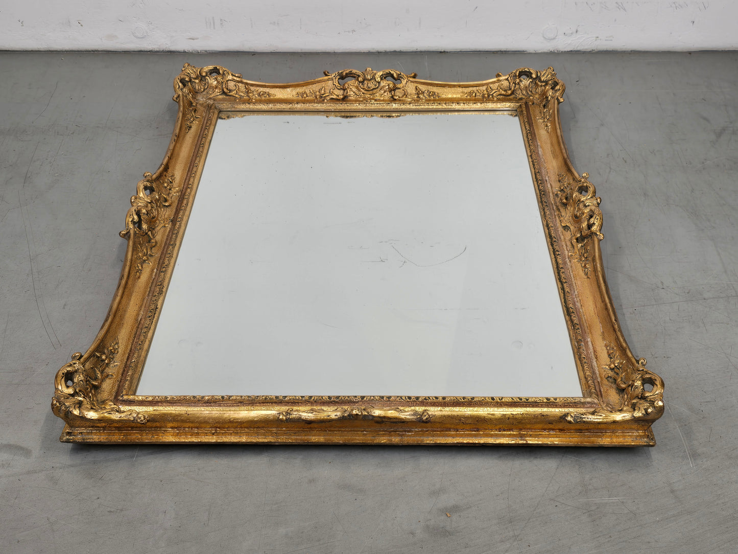 ANTIK SPIEGEL gold rahmen wandspiegel vintage vergoldet barock rokoko