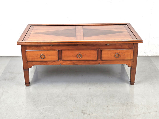VINTAGE COUCHTISCH wohnzimmer tisch holz mediterran herrenzimmer antik