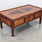 VINTAGE COUCHTISCH wohnzimmer tisch holz mediterran herrenzimmer antik