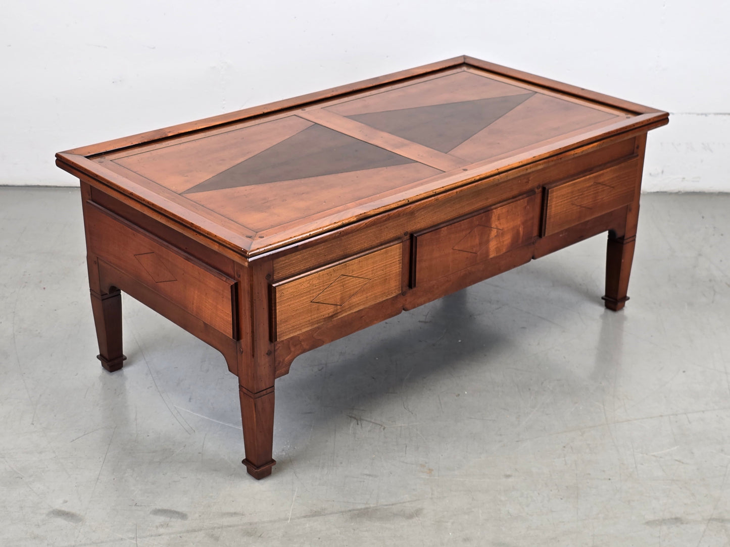 VINTAGE COUCHTISCH wohnzimmer tisch holz mediterran herrenzimmer antik