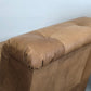 MID CENTURY SESSEL braun leder tv sofa couch wohnzimmer vintage