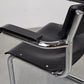 BAUHAUS STUHL schreibtisch esstisch esszimmer vintage s43 schwarz chrom mid century mart stam