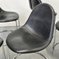 GIOTTO STOPPINO STUHL esszimmer küche bernini büro esstisch mid century schwarz leder chrom