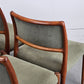 NIELS OTTO MÖLLER STUHL stühle esstisch esszimmer küche vintage teak holz 60s Modell80