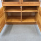1970ER VITRINENSCHRANK schrank regal vitrine vintage holz kiefer schulschrank