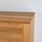 BUCHENHOLZ Sideboard vitrinenschrank holz buche schrank kommode vollholz