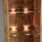BUCHENHOLZ VITRINE vitrinenschrank holz buche schrank kommode vollholz