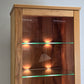 BUCHENHOLZ VITRINE vitrinenschrank holz buche schrank kommode vollholz
