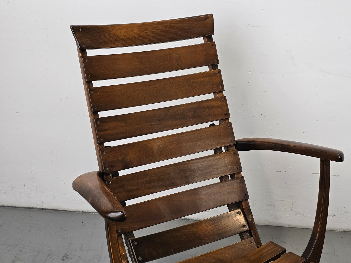 TRICONFORT SESSEL stuhl tv holz garten balkon holz vintage mid century