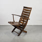 TRICONFORT SESSEL stuhl tv holz garten balkon holz vintage mid century