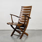 TRICONFORT SESSEL stuhl tv holz garten balkon holz vintage mid century