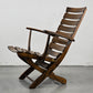 TRICONFORT SESSEL stuhl tv holz garten balkon holz vintage mid century