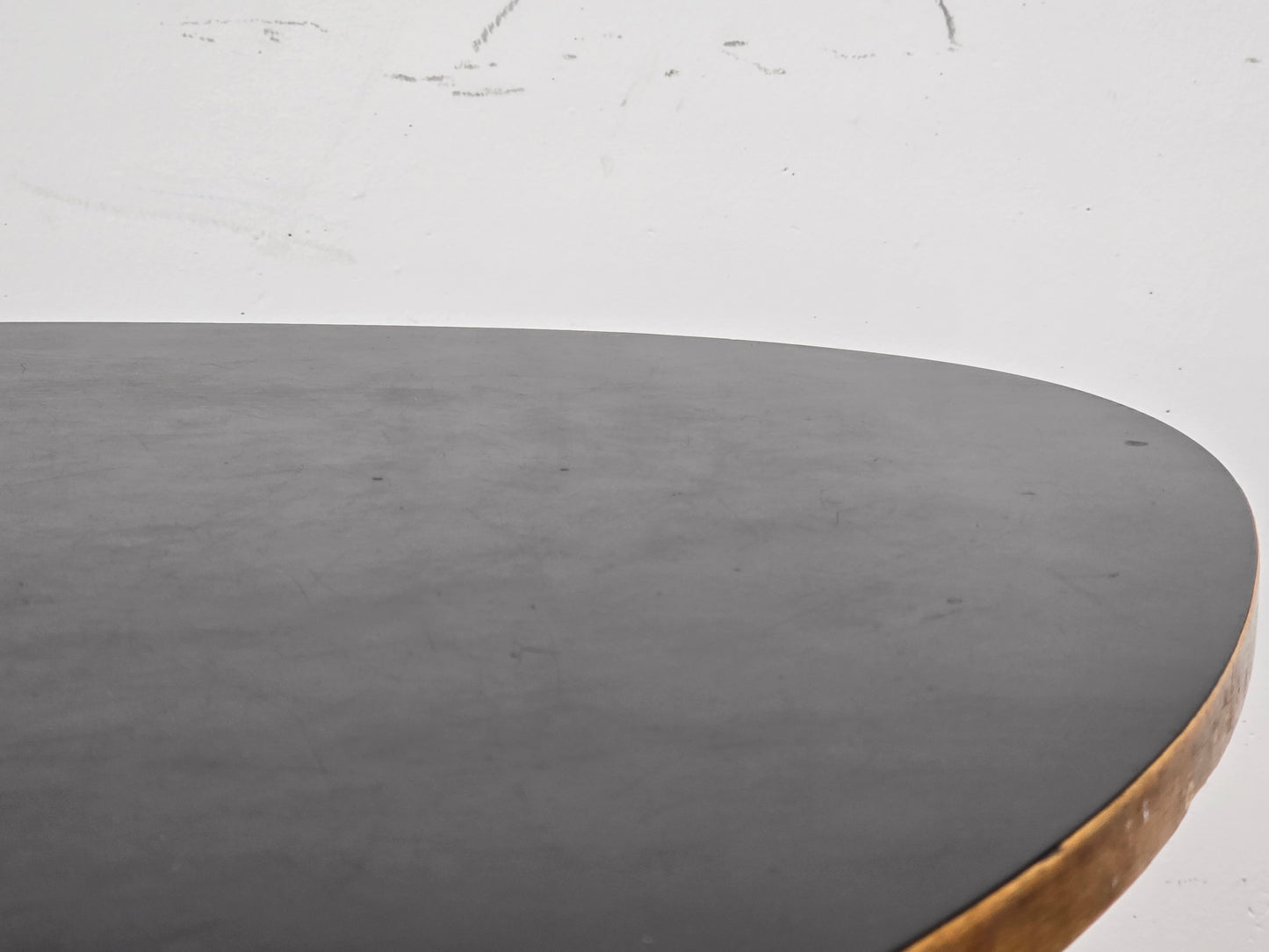 MID CENTURY NIERENTISCH couchtisch beisteltisch schwarz holz coffeetable vintage