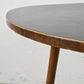 MID CENTURY NIERENTISCH couchtisch beisteltisch schwarz holz coffeetable vintage