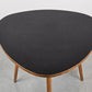 MID CENTURY NIERENTISCH couchtisch beisteltisch schwarz holz coffeetable vintage