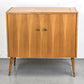 VINTAGE SIDEBOARD nähmaschine borletti kommode schubladen holz 1960er retro
