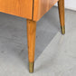 VINTAGE SIDEBOARD nähmaschine borletti kommode schubladen holz 1960er retro