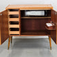 VINTAGE SIDEBOARD nähmaschine borletti kommode schubladen holz 1960er retro