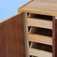 VINTAGE SIDEBOARD nähmaschine borletti kommode schubladen holz 1960er retro