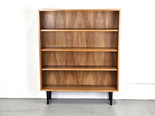 MID CENTURY HOLZ REGAL schuhregal kommode schrank nussbaum vintage