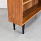 MID CENTURY HOLZ REGAL schuhregal kommode schrank nussbaum vintage