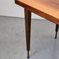 VINTAGE ESSTISCH tisch schreibtisch holz nuss 1960er ddr retro küchentisch