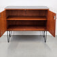MID CENTURY TEAK SIDEBOARD vintage kommode tv board holz 1960er Jahre