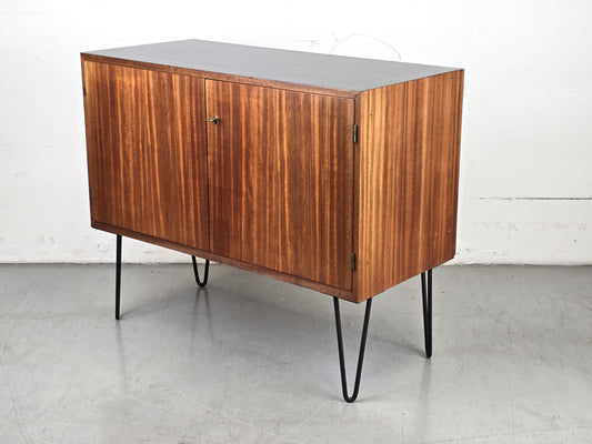 MID CENTURY TEAK SIDEBOARD vintage kommode tv board holz 1960er Jahre