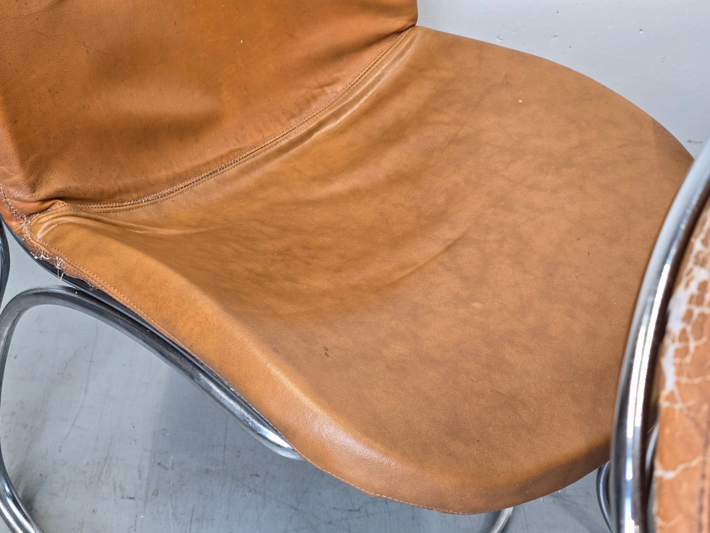 GASTONE RINALDI STUHL freischwinger esszimmer stühle vintage sabrina italien