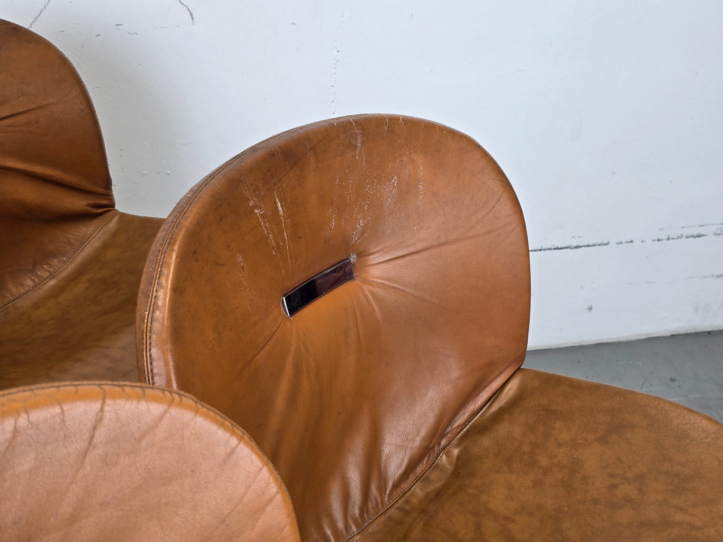 GASTONE RINALDI STUHL freischwinger esszimmer stühle vintage sabrina italien