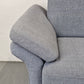 VINTAGE SOFA couch hellblau taupe 2Sitzer sessel polstermöbel garnitur