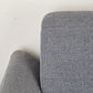 VINTAGE SOFA couch hellblau taupe 2Sitzer sessel polstermöbel garnitur