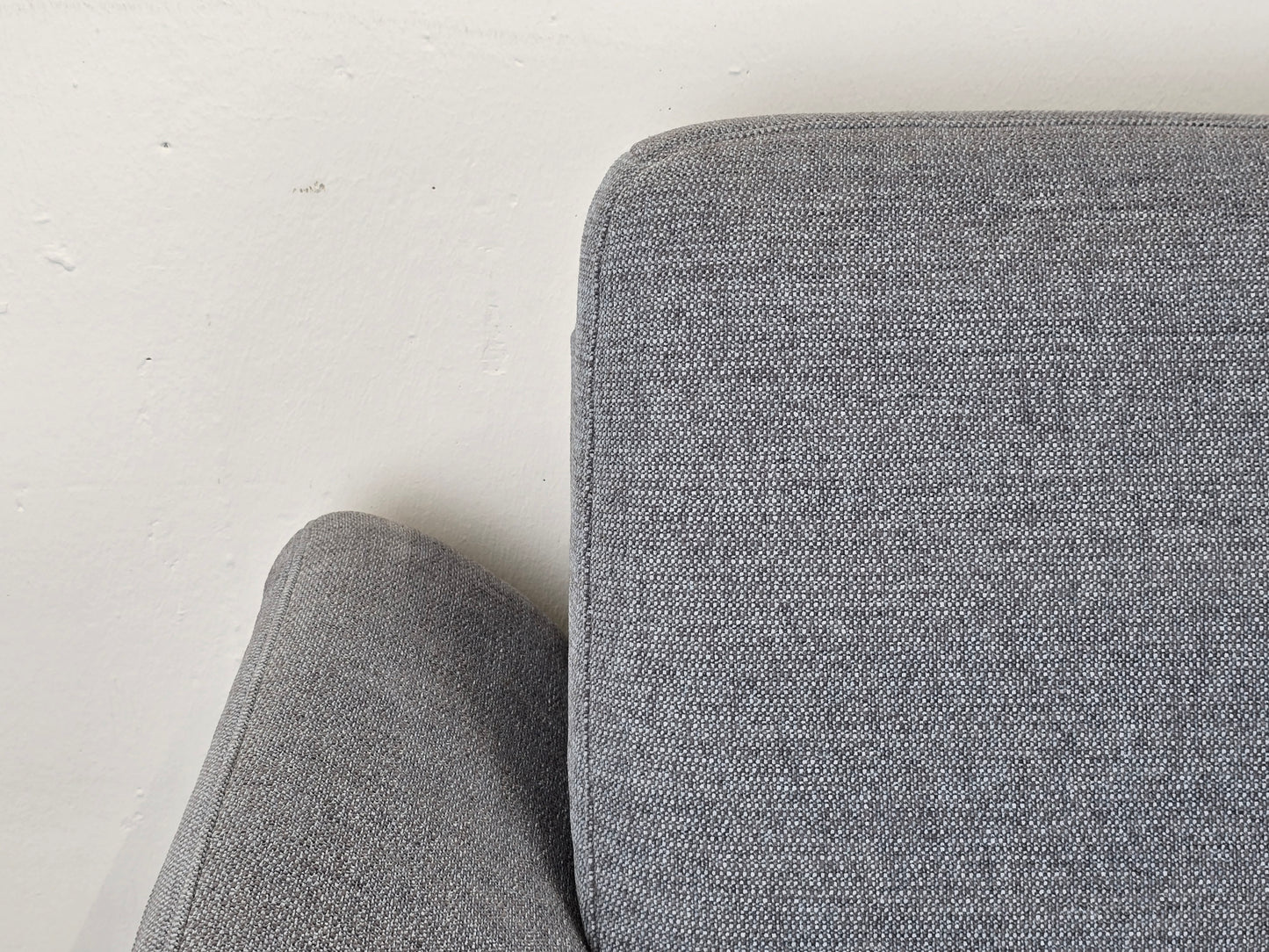 VINTAGE SOFA couch hellblau taupe 2Sitzer sessel polstermöbel garnitur