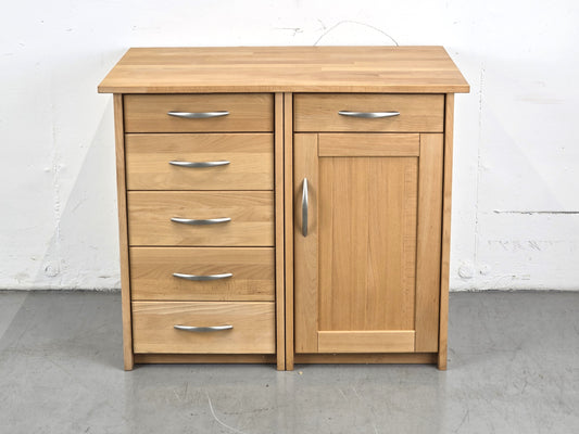 BUCHENHOLZ KOMMODE schrank echtholz wohnzimmer küche buffet anrichte