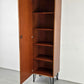 VINTAGE SCHRANK schuhschrank kommode holz nussbaum kleiderschrank 1960er