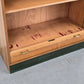 VINTAGE ROLLTÜR AKTENSCHRANK regal schrank holz mid century büro
