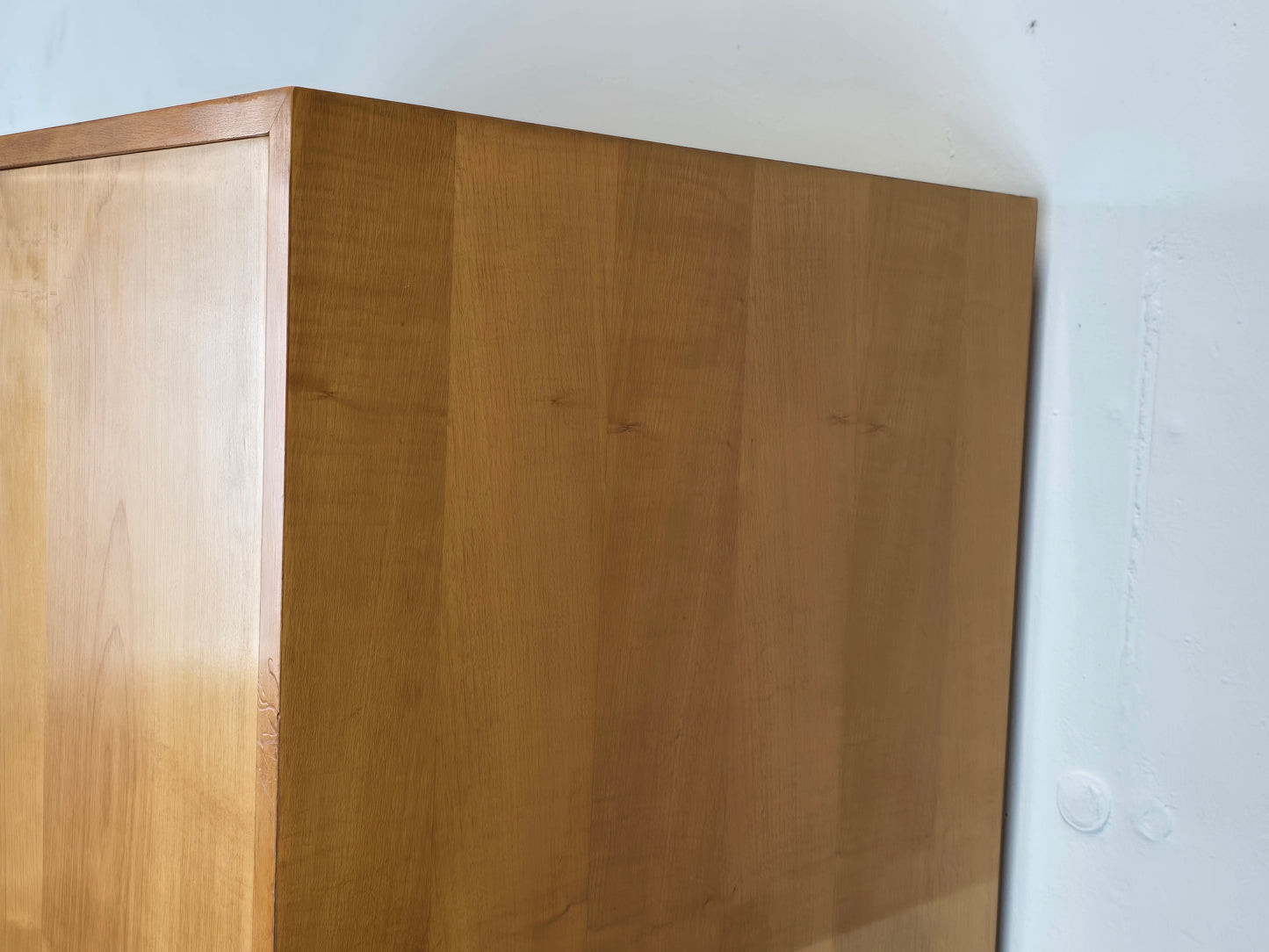 WK MÖBEL VINTAGE KLEIDERSCHRANK holz minimalistisch schrank mid century