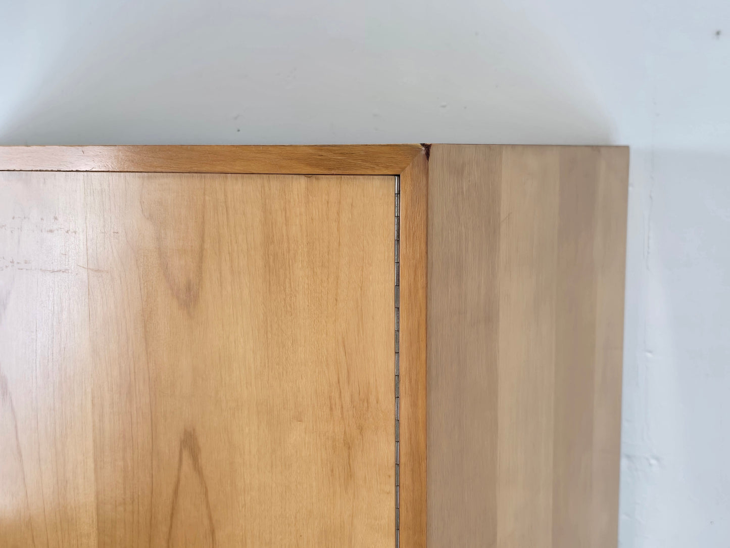 WK MÖBEL VINTAGE KLEIDERSCHRANK holz minimalistisch schrank mid century