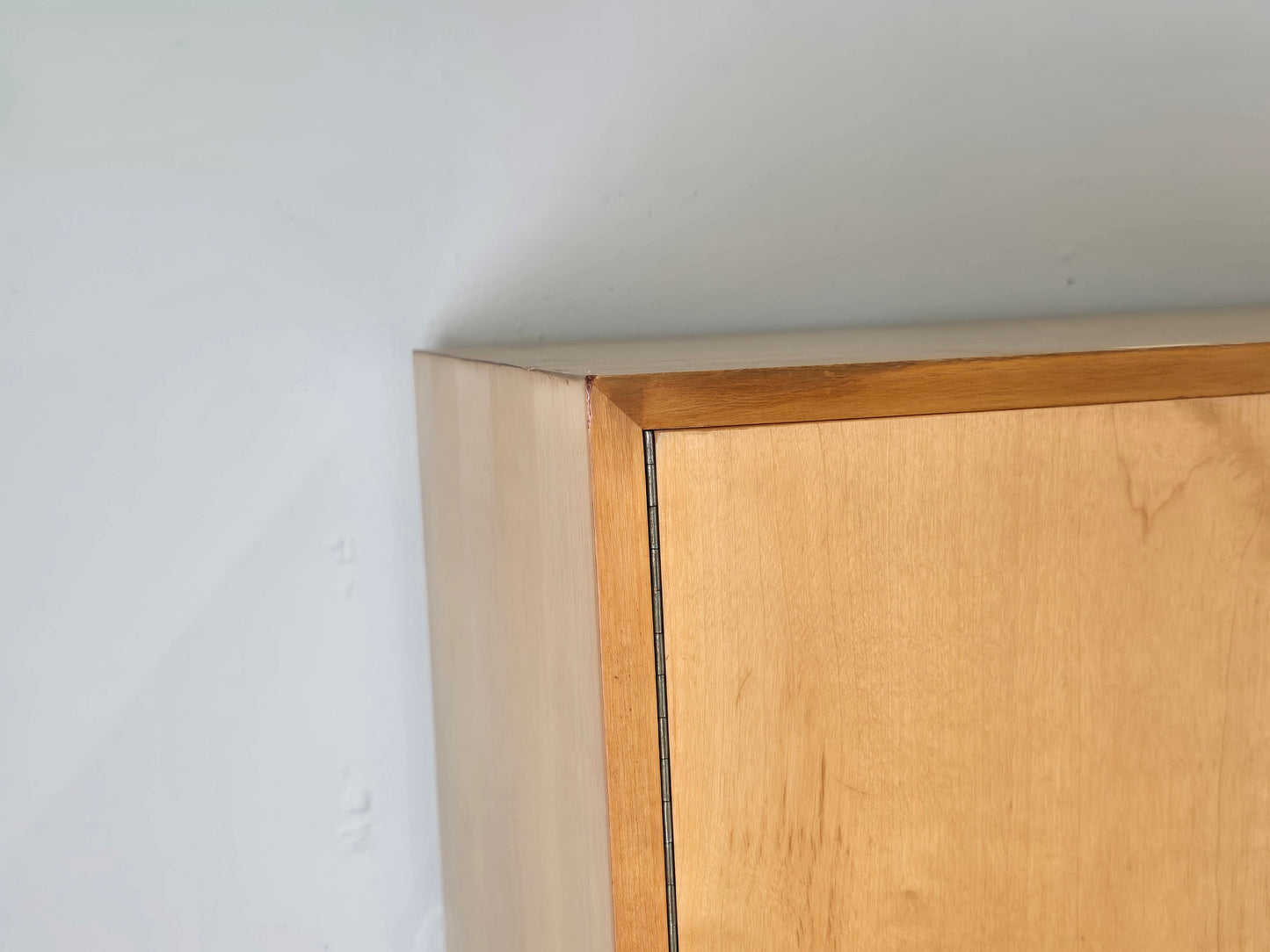 WK MÖBEL VINTAGE KLEIDERSCHRANK holz minimalistisch schrank mid century