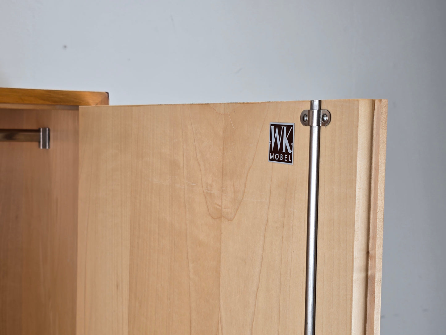 WK MÖBEL VINTAGE KLEIDERSCHRANK holz minimalistisch schrank mid century
