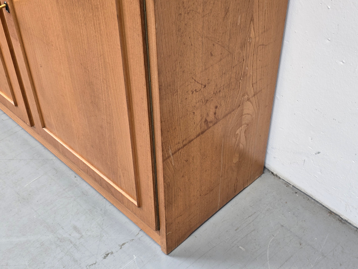 WK MÖBEL VINTAGE SEKRETÄR schrank vitrine kommode bar 1950er Jahre