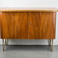 1950ER JAHRE SIDEBOARD holz nussbaum tv low board kommode vintage