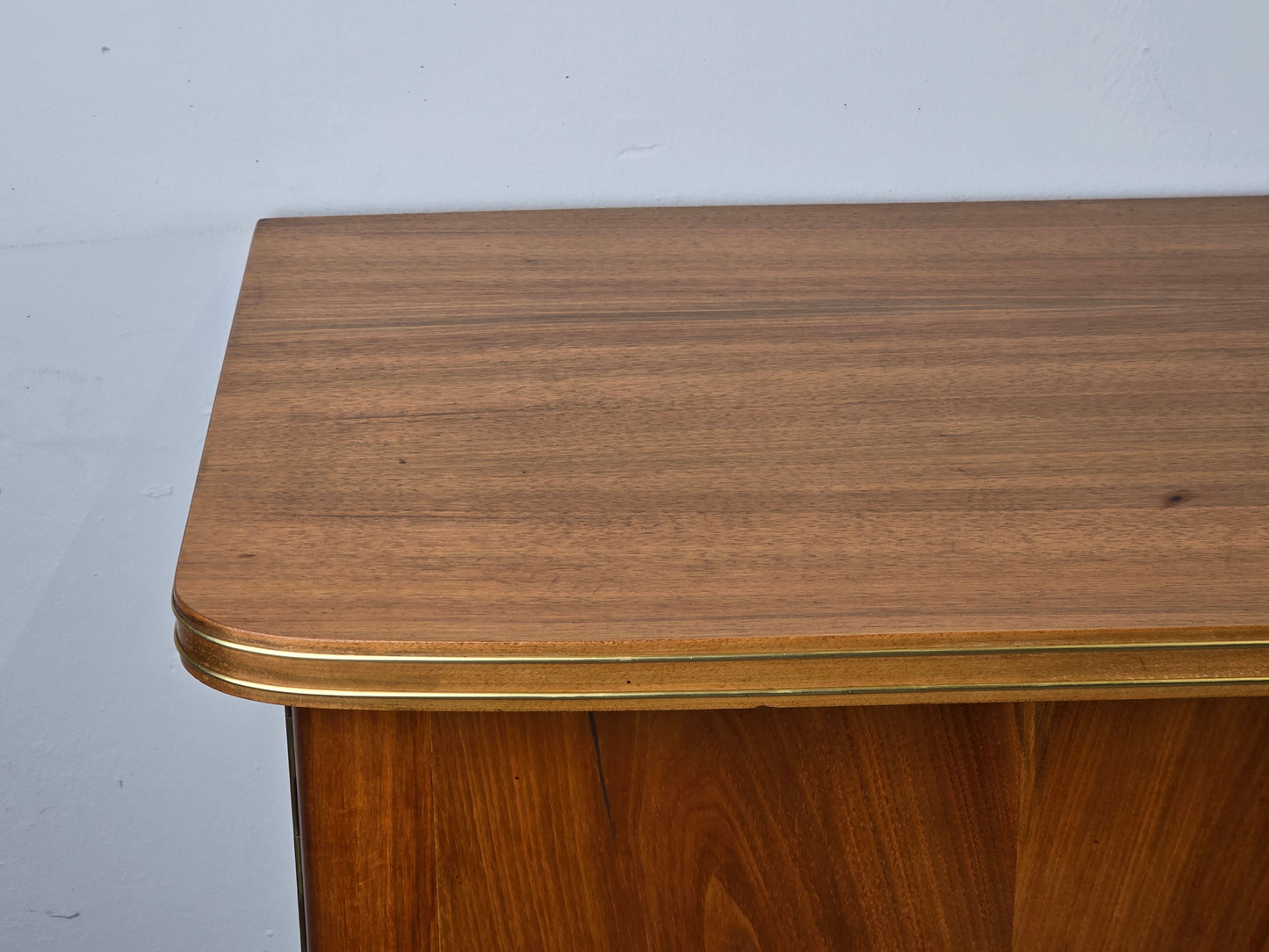 1950ER JAHRE SIDEBOARD holz nussbaum tv low board kommode vintage
