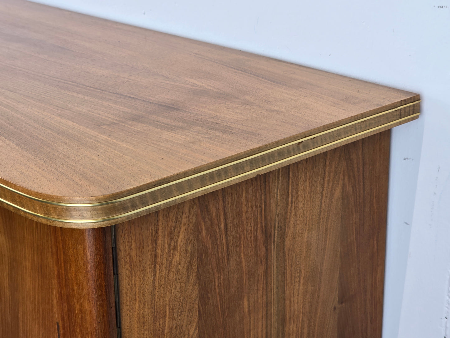 1950ER JAHRE SIDEBOARD holz nussbaum tv low board kommode vintage