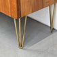 1950ER JAHRE SIDEBOARD holz nussbaum tv low board kommode vintage