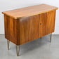 1950ER JAHRE SIDEBOARD holz nussbaum tv low board kommode vintage