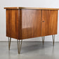 1950ER JAHRE SIDEBOARD holz nussbaum tv low board kommode vintage