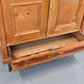 VINTAGE BAUERNSCHRANK holz schrank garderobe kleiderschrank vollholz