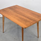 VINTAGE ESSTISCH tisch esszimmer küchentisch holz nussbaum 1960er schreibtisch